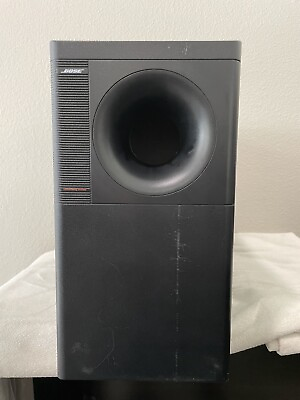 #ad #ad Bose Acoustimass 10 Series I Passive Subwoofer Black With Speaker And Manual $40.00