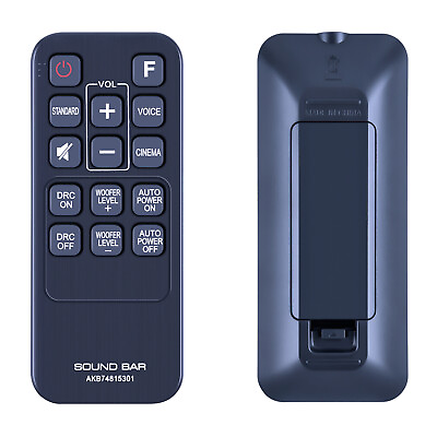 #ad New AKB74815301 Remote Control For LG Sound Bar S45A1 D LAS453B SH3B SPH3B W $7.99
