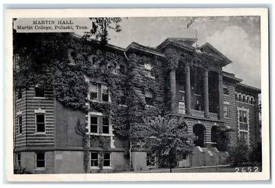 #ad c1940 Martin Hall Martin College Exterior Building Pulaski Tennessee Old Photo AU $9.00