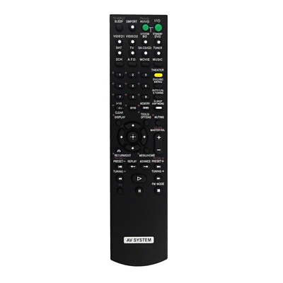 #ad Remote Control For Sony STRK790 HTSF2300 STRDG600 Surround Sound Stereo Receiver $11.70