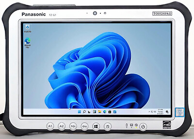 #ad Panasonic Toughpad G1 FZ G1 MK4 Intel Core i5 6300U 8GB 256GB SSD Win10 Pro $289.99