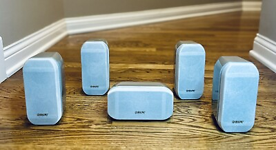 #ad Set of 5 Sony SS MS445 Satellite Speakers Tested and Working $38.00