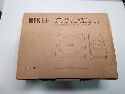 #ad KEF Wireless Subwoofer Adapter Kit Black KW1TXRX $137.75