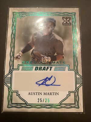 #ad 2020 Leaf Ultimate Draft XRC Austin Martin Blue Jays ##x27;d 25 25 $99.99