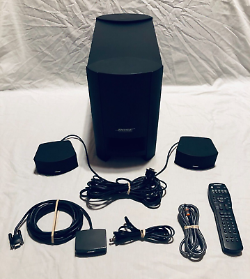 #ad Bose CineMate GS Series II Digital Home Theater Speaker System w Remote amp; Cords $189.99