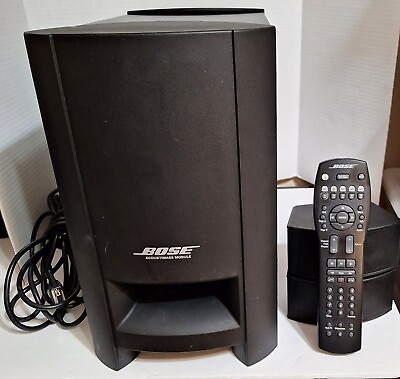 #ad Bose CineMate Series ii Digital Home Theater Speaker System Complete Sound Great $285.00