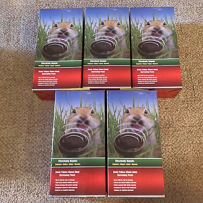#ad 20 Pcs Solar Powered Outdoor Sound Sonic Wave Deterrent Mole Repellent Stakes $63.00