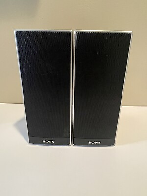 #ad Sony SS TS72 Front Right amp; Left Surround Sound Speaker Set 2 $26.70