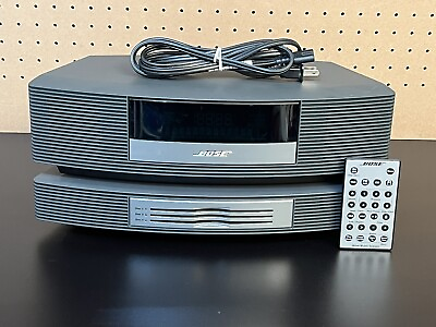 #ad Bose Wave Music System Non CD Radio with **3 Disc Multi CD Changer amp; Remote** $345.00
