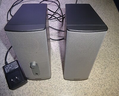 #ad Bose Companion 2 Series II Multimedia Speakers W Power amp; Mating Cords $40.00