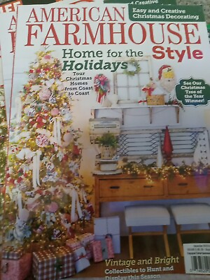 #ad American Farmhouse Style Home for the Holidays $4.00