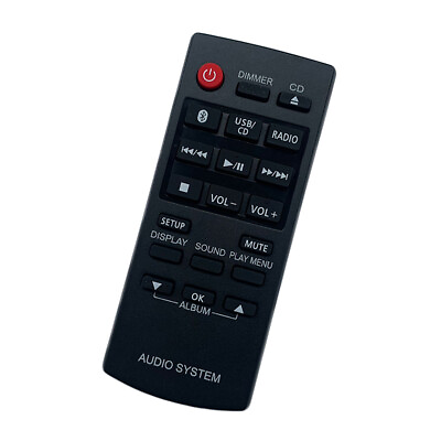 #ad #ad Remote Control For Panasonic N2QAYB001215 SC AKX320 SC AKX320E K Sound System $13.51