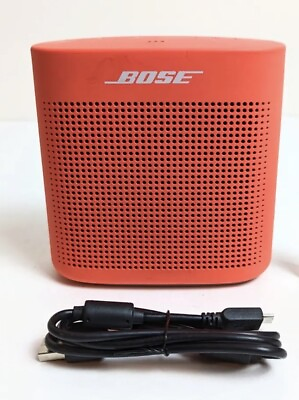 #ad Bose SoundLink Color Bluetooth Speaker Hot Red GREAT SOUND $120.00
