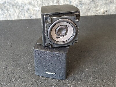 #ad 🔥Works🔥 Bose Double Cube Speaker Satellite Speakers Black $14.99