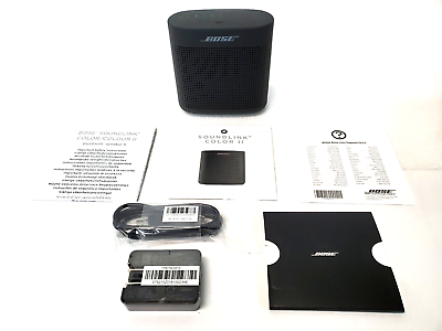 #ad Bose SoundLink Color II Portable Speaker System Soft Black 752195 0100 $179.83