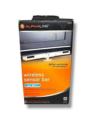 #ad Alphaline Wireless Sensor Bar For Wii Brand New in box READ $20.00