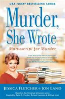 #ad Murder She Wrote: Manuscript for Murder by Fletcher Jessica Land Jon in Use $6.56