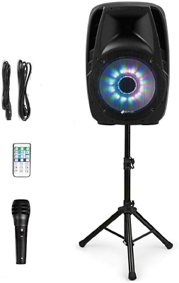 #ad Sonart 15quot; 1500W Powered Speakers 2 Way Full Range Portable PA Speaker System C $283.99