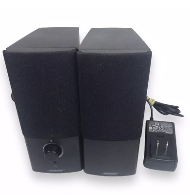 #ad BOSE Companion 2 Series III Multimedia Speaker System TESTED $54.94