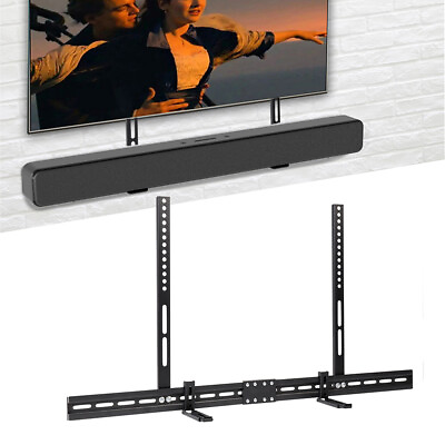 #ad Universal Soundbar Bracket Sound Bar Speaker Mounting Rack 13lbs Weight Capacity $27.93