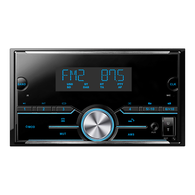 #ad Car MP3 Stereo Player Audio Bluetooth In Dash FM Radio USB AUX Input Receiver $49.40
