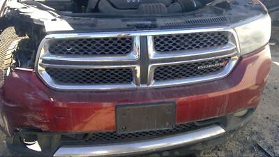#ad Grille Upper Chrome Surround And Black Inserts Fits 11 13 DURANGO 4287041 $235.00