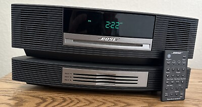 #ad Bose Wave Music System III Touch Panel FM AM Radio amp; Multi CD Changer w Remote $399.99