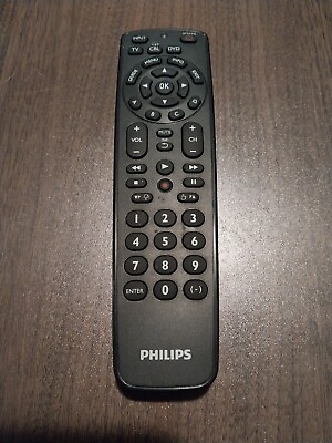 #ad Philips Original Replacement Remote Control for TV AV DVD CD VCR3140 118 51161 $4.99