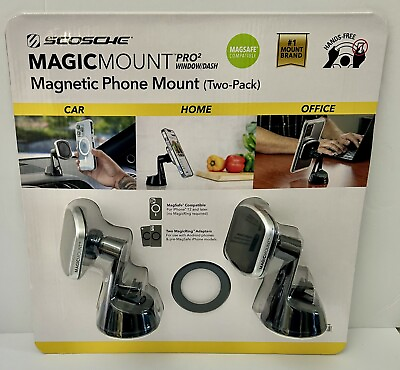 #ad #ad Scosche MagicMount Pro2 Magnetic Phone Mount for Car Home Office 2 Pack. $28.97