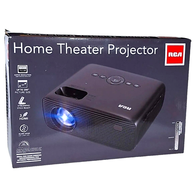 #ad RCA HOME THEATER PROJECTOR 1080p PRJ280 $59.99