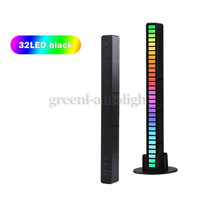 #ad LED 32 RGB Car Atmosphere Strip Light Bar Music Sync Sound Control Rhythm Lamp $9.98