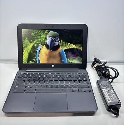 #ad HP Chromebook 11 G4 Laptop Intel 2.16 GHz 4 Memory 16 HD Bluetooth HDMI Webcam $39.99