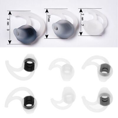 #ad 6Pack S M L Soft silicone Earbud Tips Parts For Bose in ear Headphones $7.86