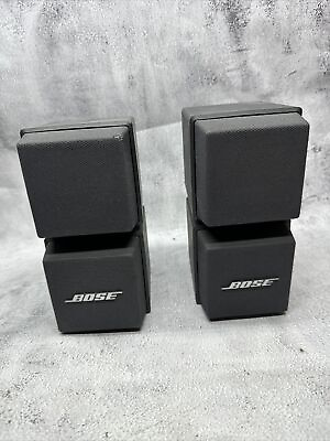 #ad Bose Acoustimass AM 5 System Cube Speakers Left amp; Right Pair. J $73.10