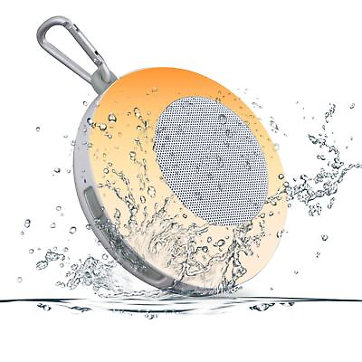 #ad Portable Waterproof Bluetooth Shower Speaker: 10H Playtime with Clip 11 Color $35.02