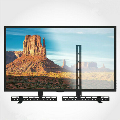 #ad Universal Sound Bar Bracket Under Over TV Wall Mount Speaker for Vizio Samsung $25.99