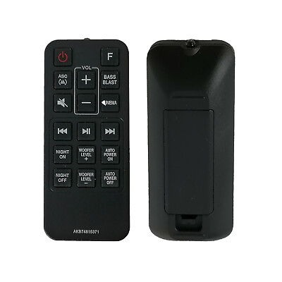 #ad Replace Remote Control Fit For LG Sound Bar SJ3 SJ4 SK4D LAS454 SH3K AKB74815371 $8.32