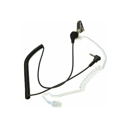 #ad 1Pc 3.5mm Listen Only Acoustic Tube Earpiece Headset for Motorola Speaker Mic $10.99