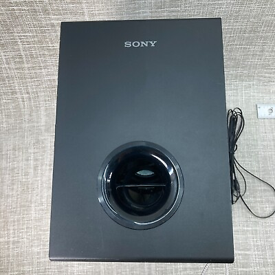 #ad Sony Subwoofer 8ohm Black Speaker System Model SS WCT60 Tested $24.00