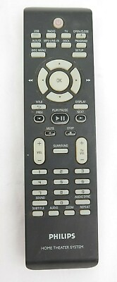 #ad Philips Home Theater System Remote EL $17.49