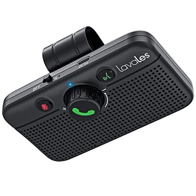 #ad Car Bluetooth Speaker Wireless Music Player w Visor Clip for Handsfree Talking $59.99