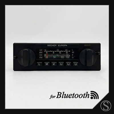 #ad Becker Europa Messenger Lmku 463 Radio for Bluetooth the Mercedes W123 W116 W126 $831.04