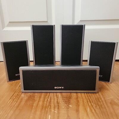 #ad #ad Sony 5.1 Home Theater Surround Sound 5 Speaker System SS TS80 SS TS81 SS CT80 $39.95
