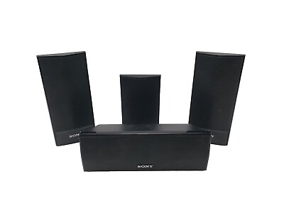 #ad Sony Surround Theater Speaker System SS TS94 SS TS92 SS CT91 $39.95