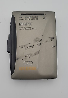 #ad Vintage GPX Stereo Cassette Player Personal Walkman C3175 AM FM Radio $27.53