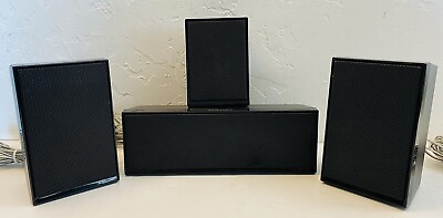 #ad Samsung Speaker System Home Theater Set of 4 Pieces PS DC1 1 PS DS1 1 amp; PS DS2 1 $48.75