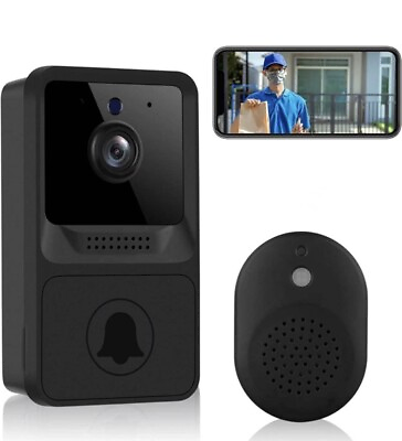 #ad Doorbell Wireless with Chime WiFi Video Doorbell for z20 NEW $80.00