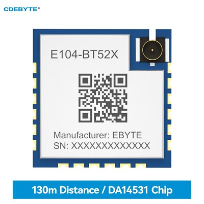#ad DA14531 BLE5.0 Bluetooth to Serial Port Module 2.4GHz Lower Power 130m SmallSize $3.27