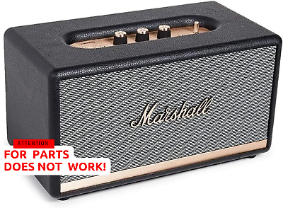 #ad Marshall Stanmore II Wireless Bluetooth Speaker Black Attention: FOR PARTS $99.99
