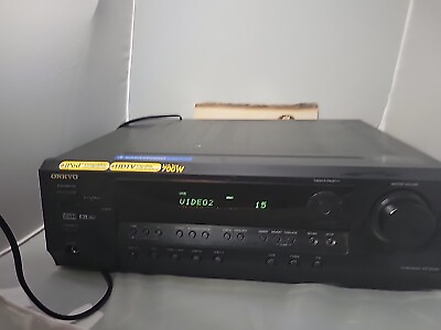 #ad ONKYO Model HT R340 5.1 Home Theater Pro Logic Receiver With Remote Bundle $80.99